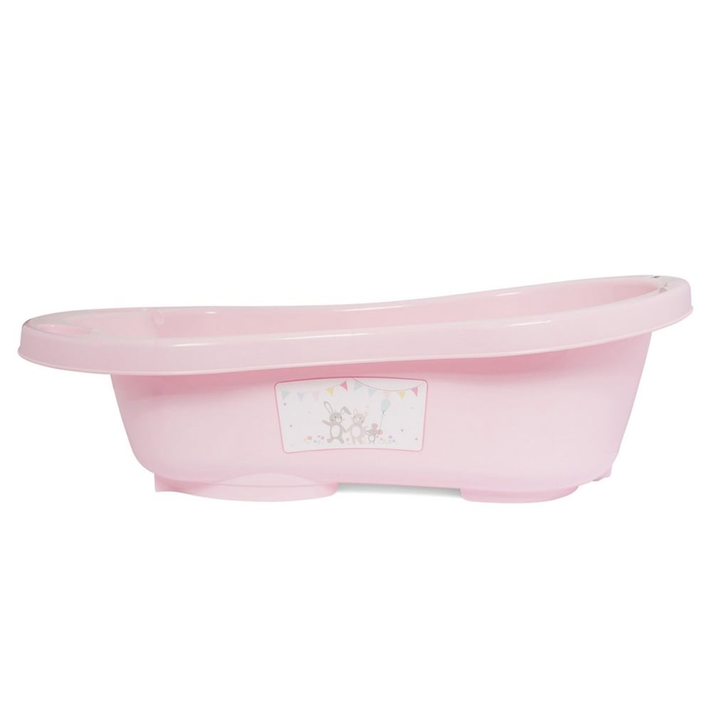 

Mothercare confetti party baby bath tub pink