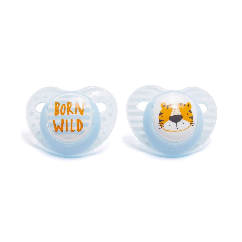 

Mothercare orthodontic soothers blue pack of 2
