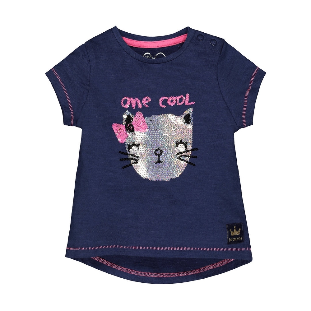 

Navy Cool Cat T-Shirt