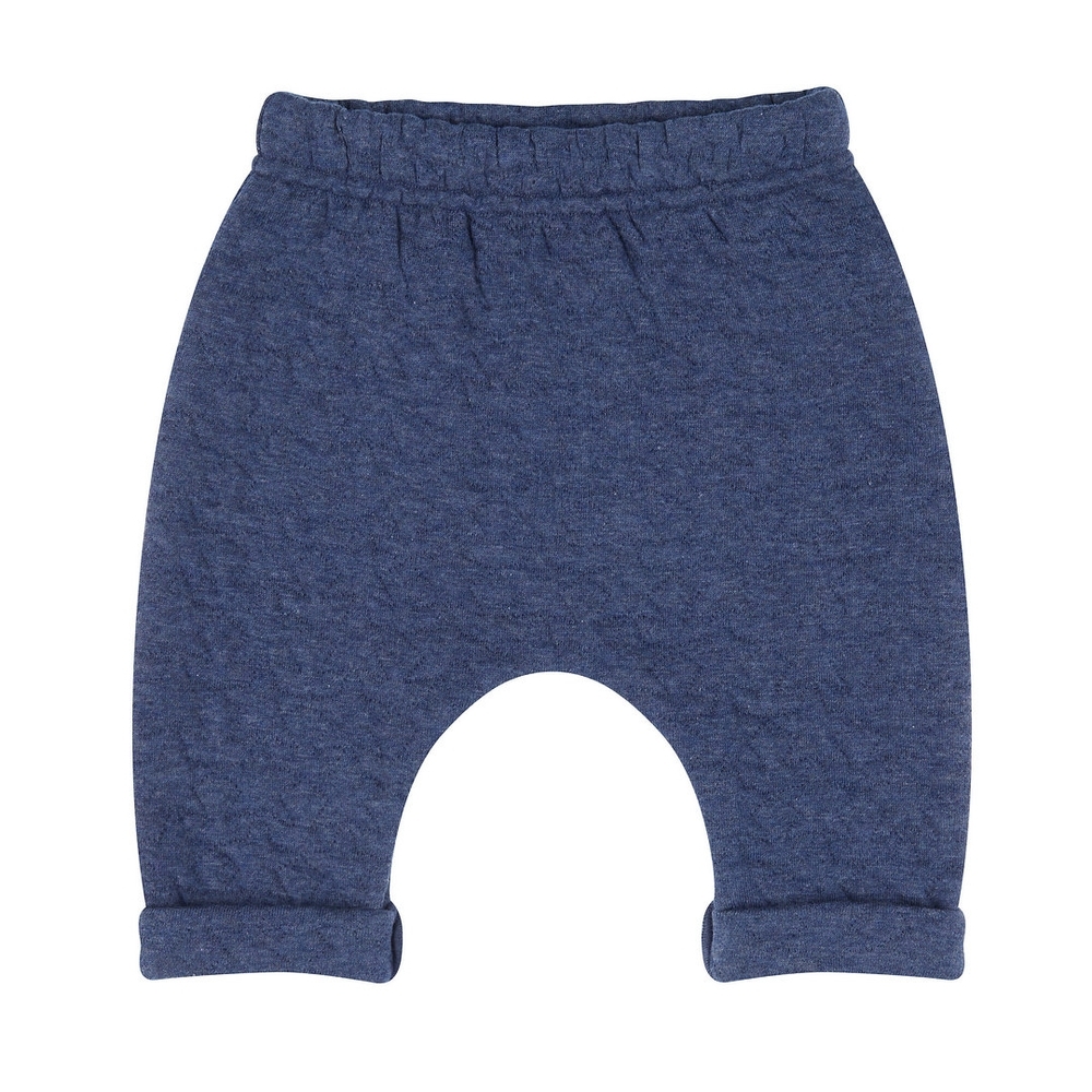 

Boys Quilted Joggers - Navy