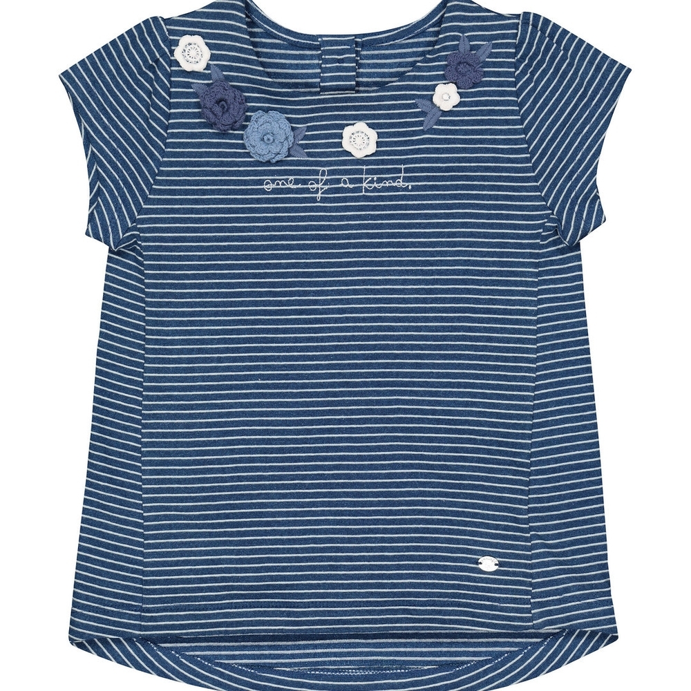 

Blue One Of A Kind Stripe T-Shirt