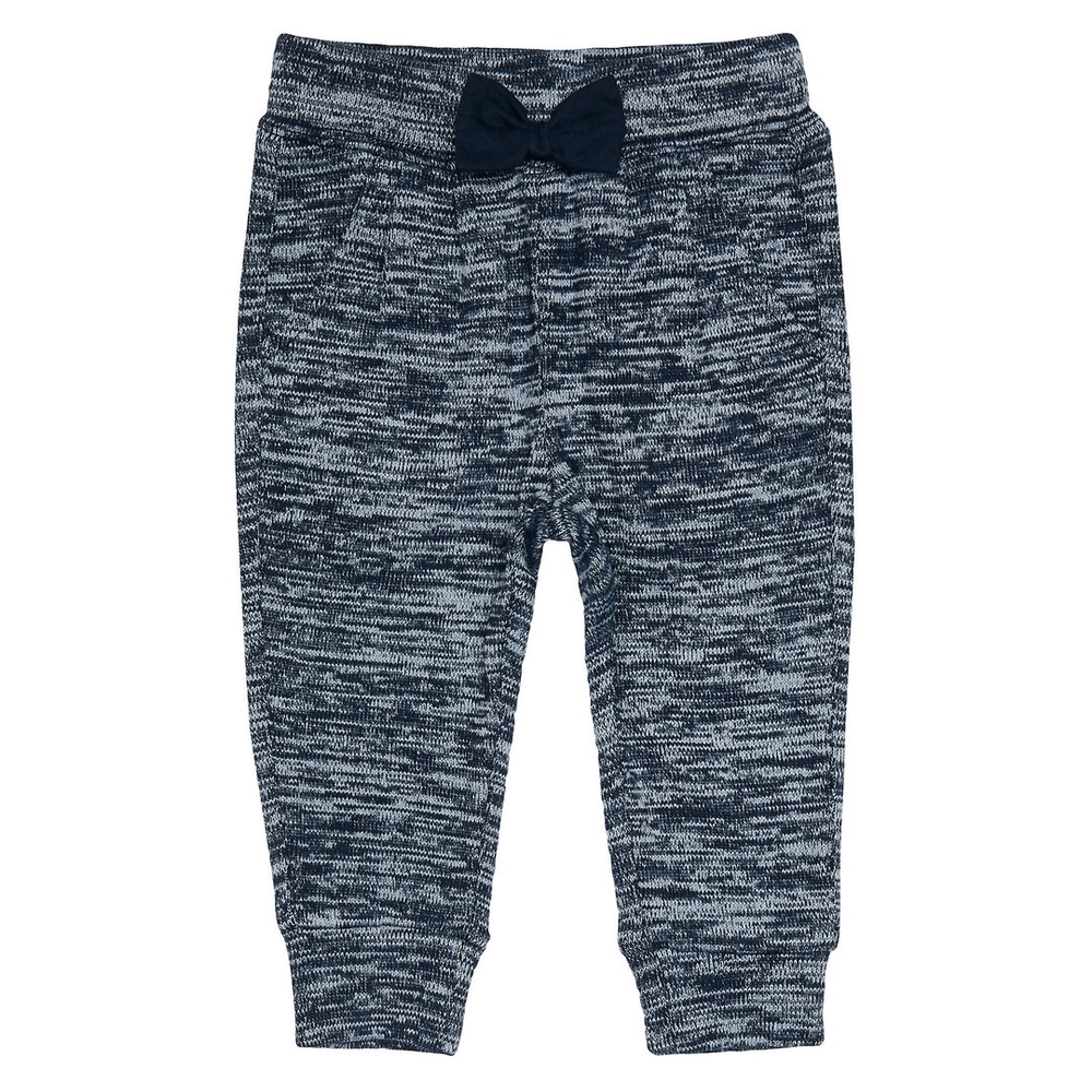 

Blue Marl Bow Joggers