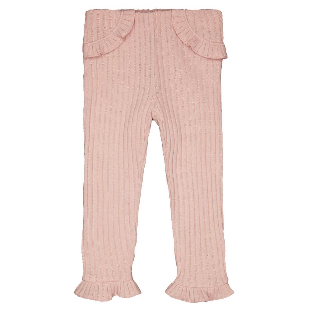 

Pink Ribbed Leggings