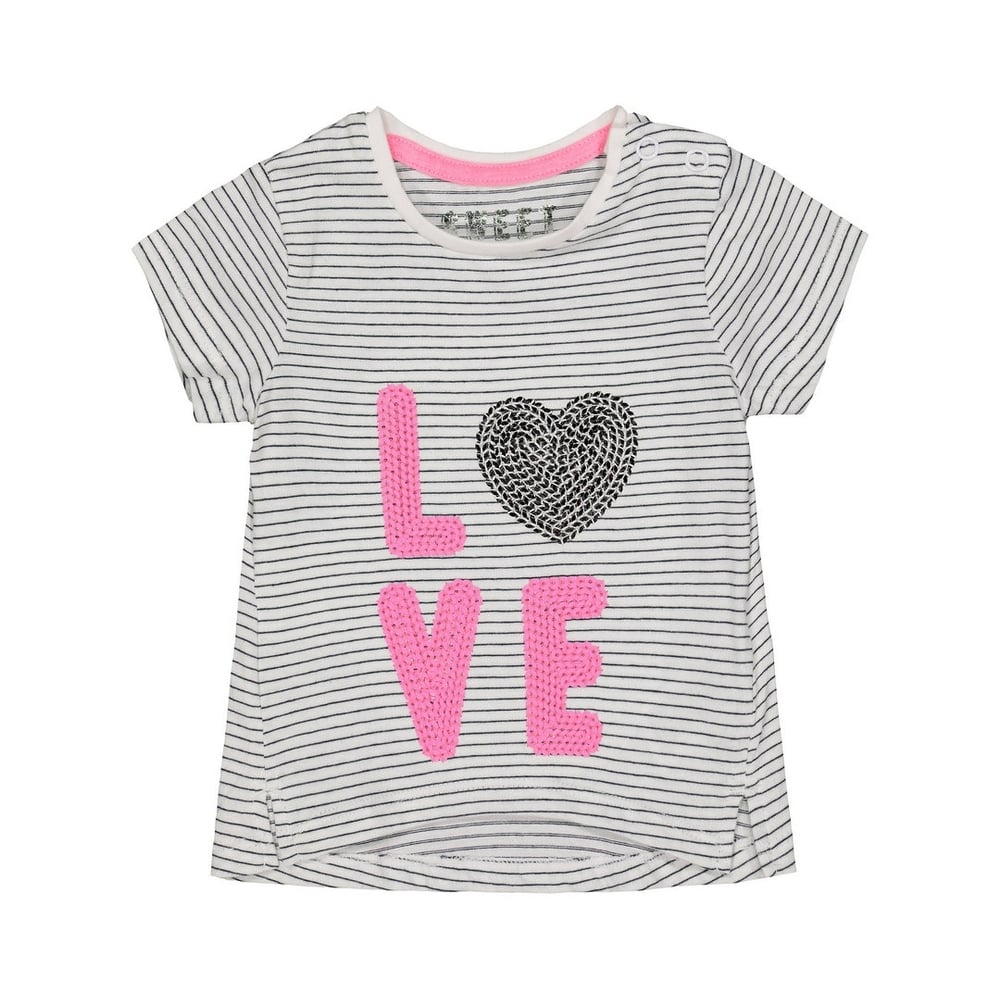 

Love Sequin Stripe T-Shirt