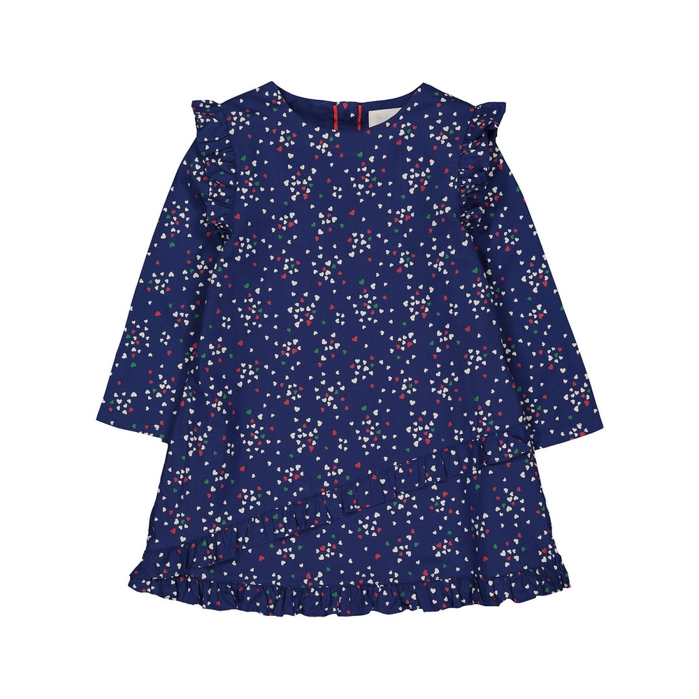 

Hearts Navy Dress