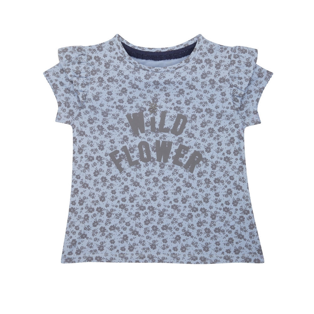 

Blue Floral T-Shirt
