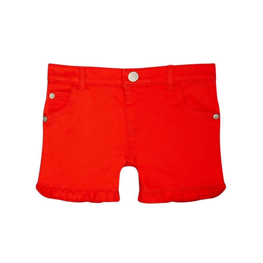 

Coral Frilled Hem Shorts