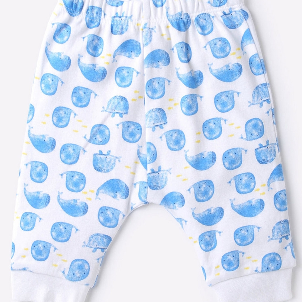 

Boys Joggers Whale Print - Pack Of 2 - Yellow White