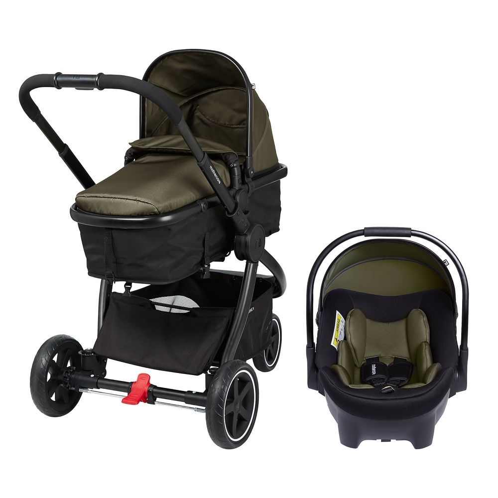 

Mothercare metal framed 3 wheel journey black&amp khaki