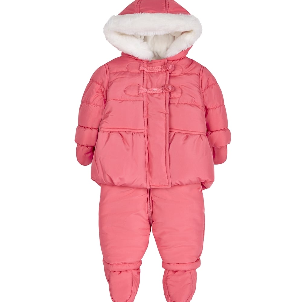 

Girls Jacket And Legging Set - Pink