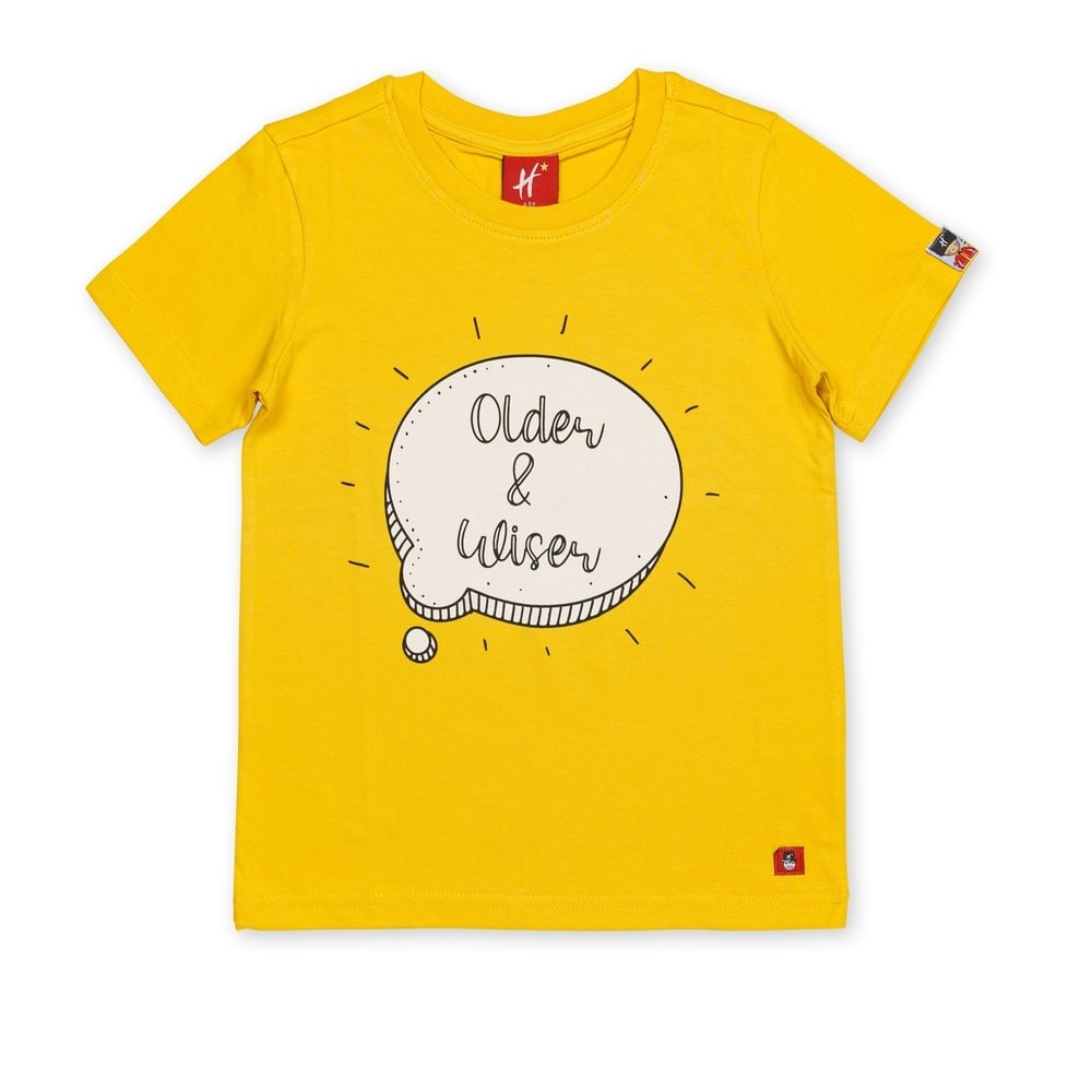 

UNISEX HM- Half Sleeve T-shirt -Pack of 1-Yellow