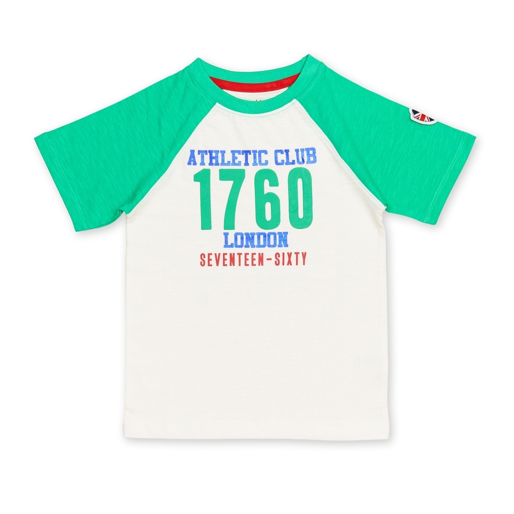 

Boys Short Sleeves T-shirt -Pack of 1-WHITE MULTI
