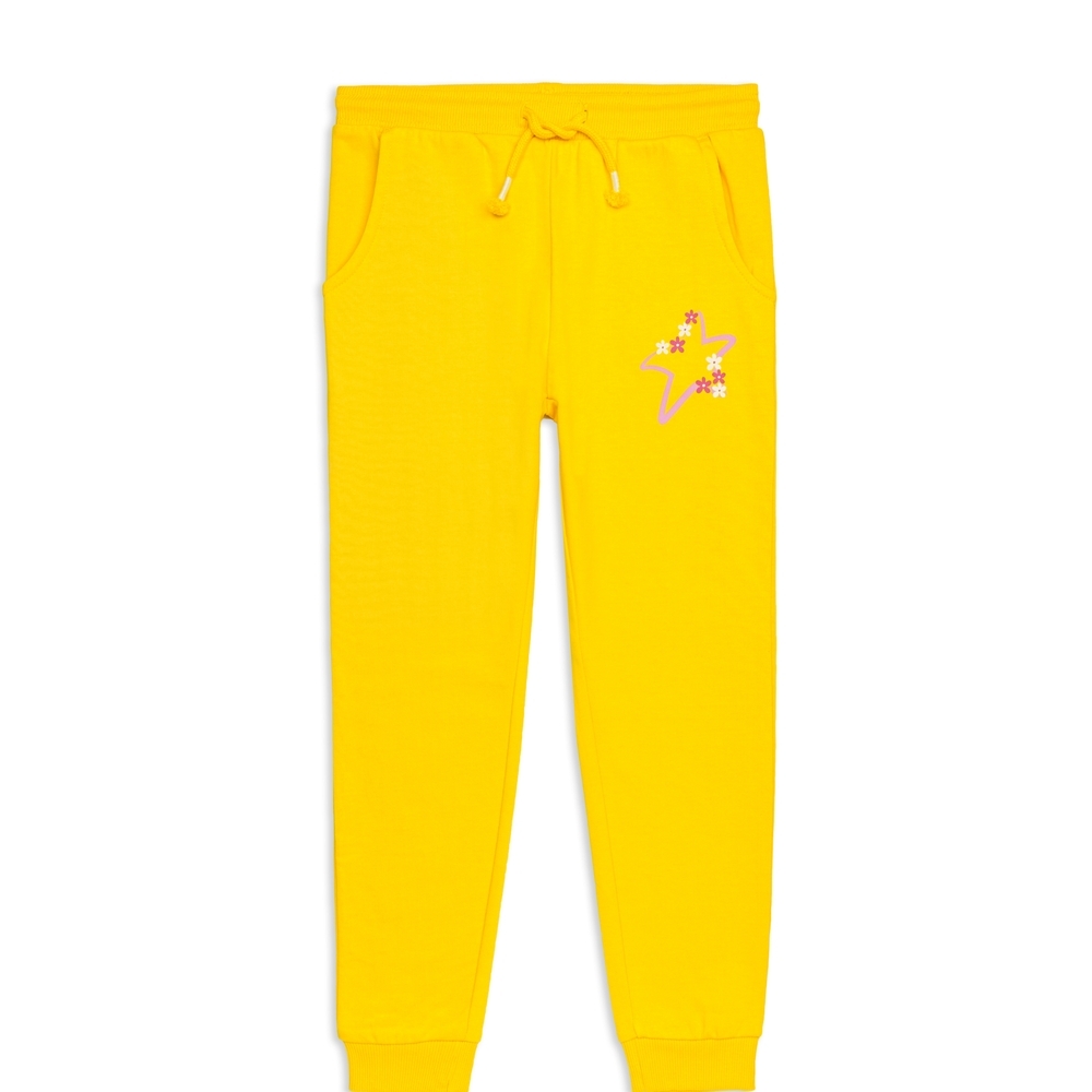 

H by Hamleys Girls joggers -Pack of 1-Yellow