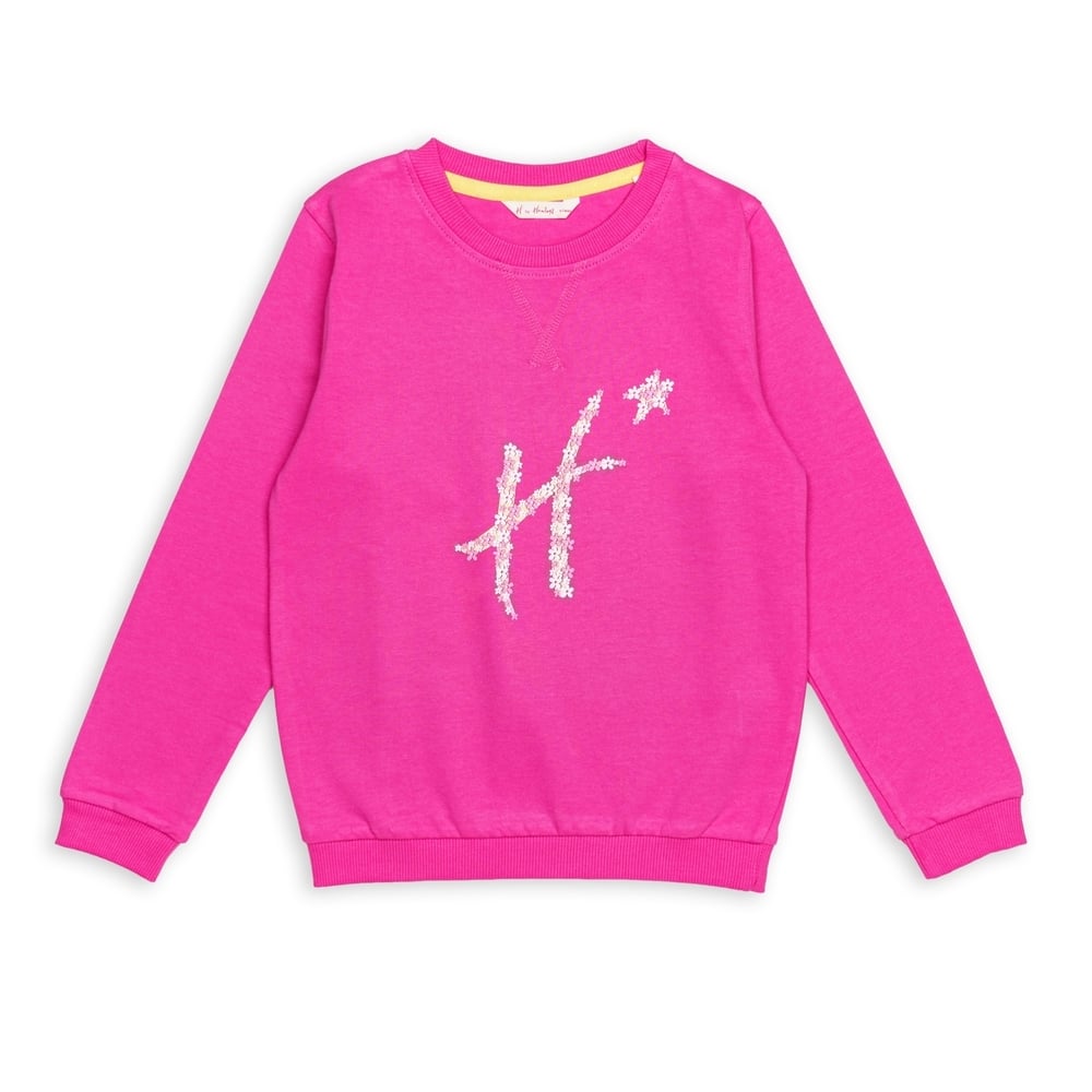 

H by Hamleys Girls Full Sleeves sweatshirts -Pack of 1-Red