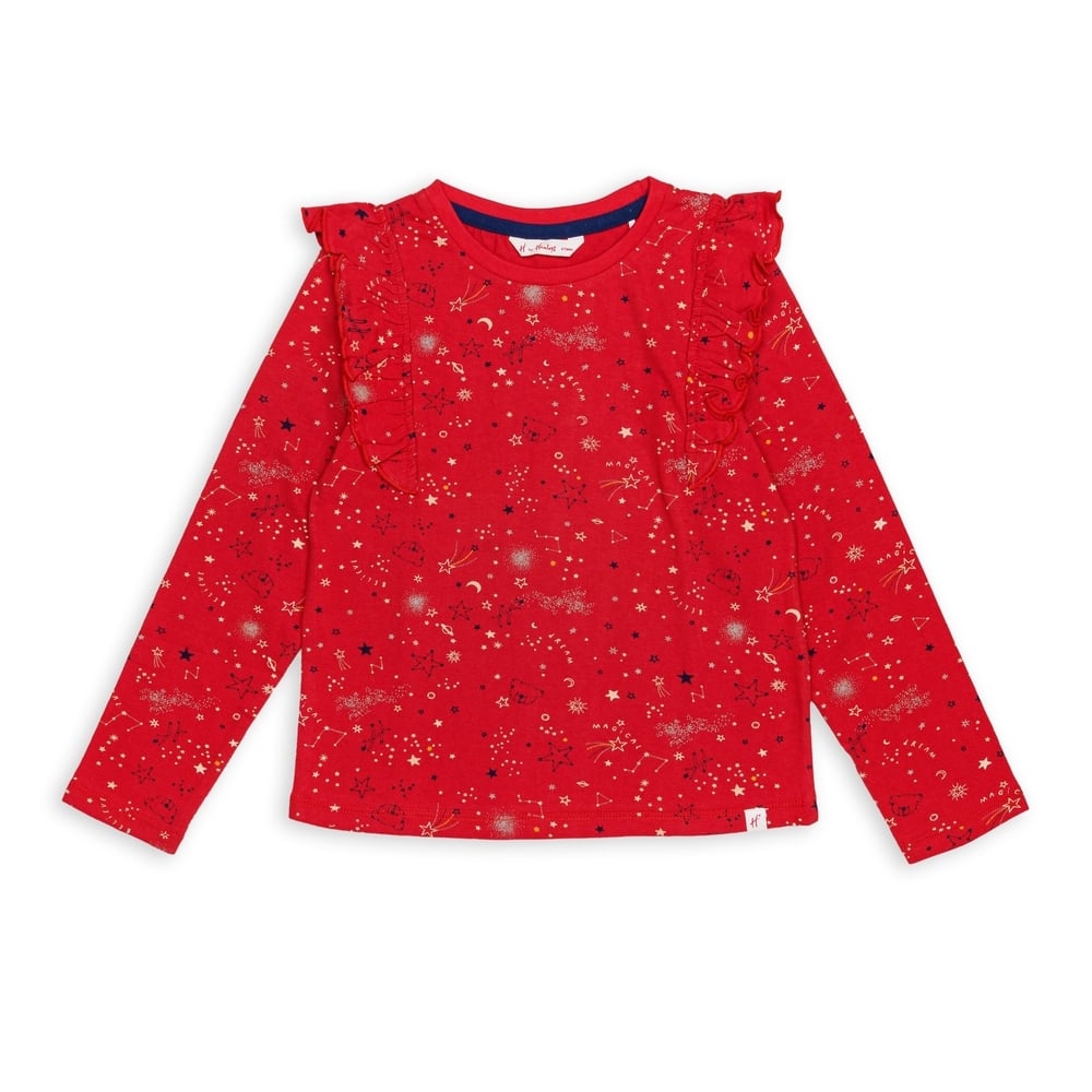 

H by Hamleys Girls Full Length Tops -Pack Of 1-Red