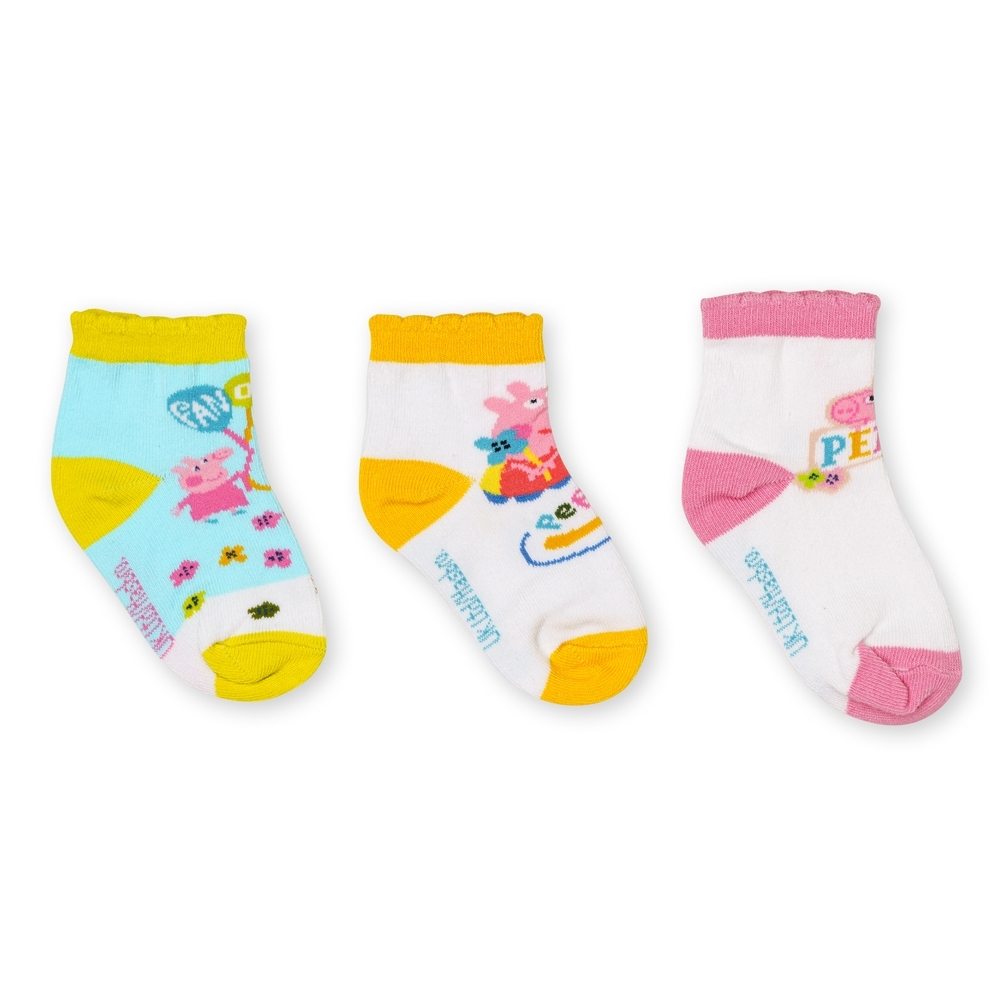 

H by Hamleys Girls 3pc Socks -Pack of 3-Multi