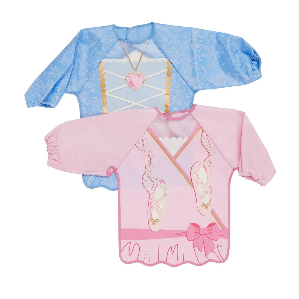 

Mothercare dress-up coverall bibs multicolor pack of 2