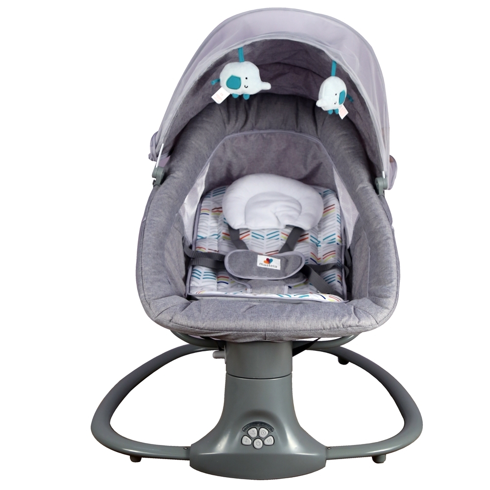 

Mastela deluxe multi-function baby swing grey