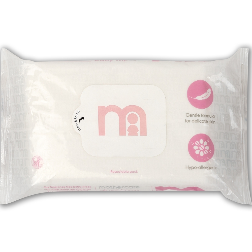 

Mothercare All We Know Fragrance Free Baby Wipes Pack of 60