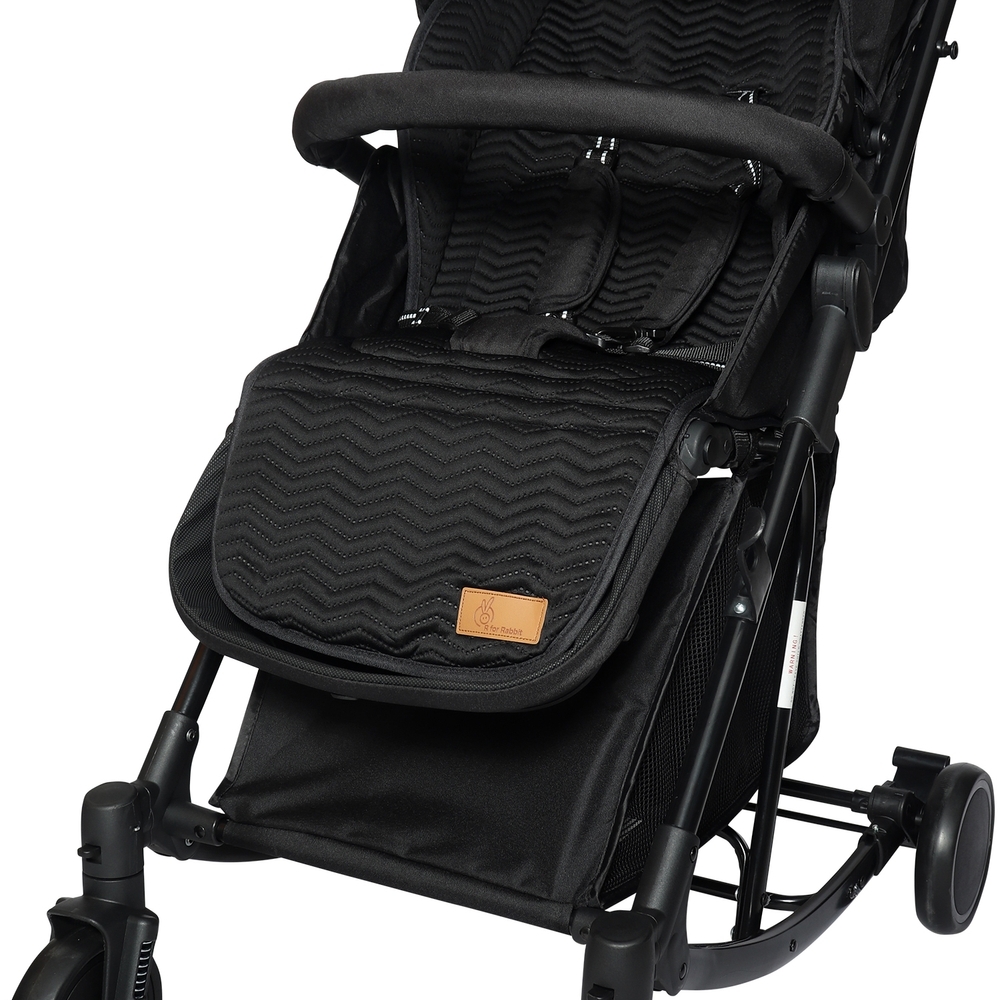 

R for rabbit rock n roll baby stroller black