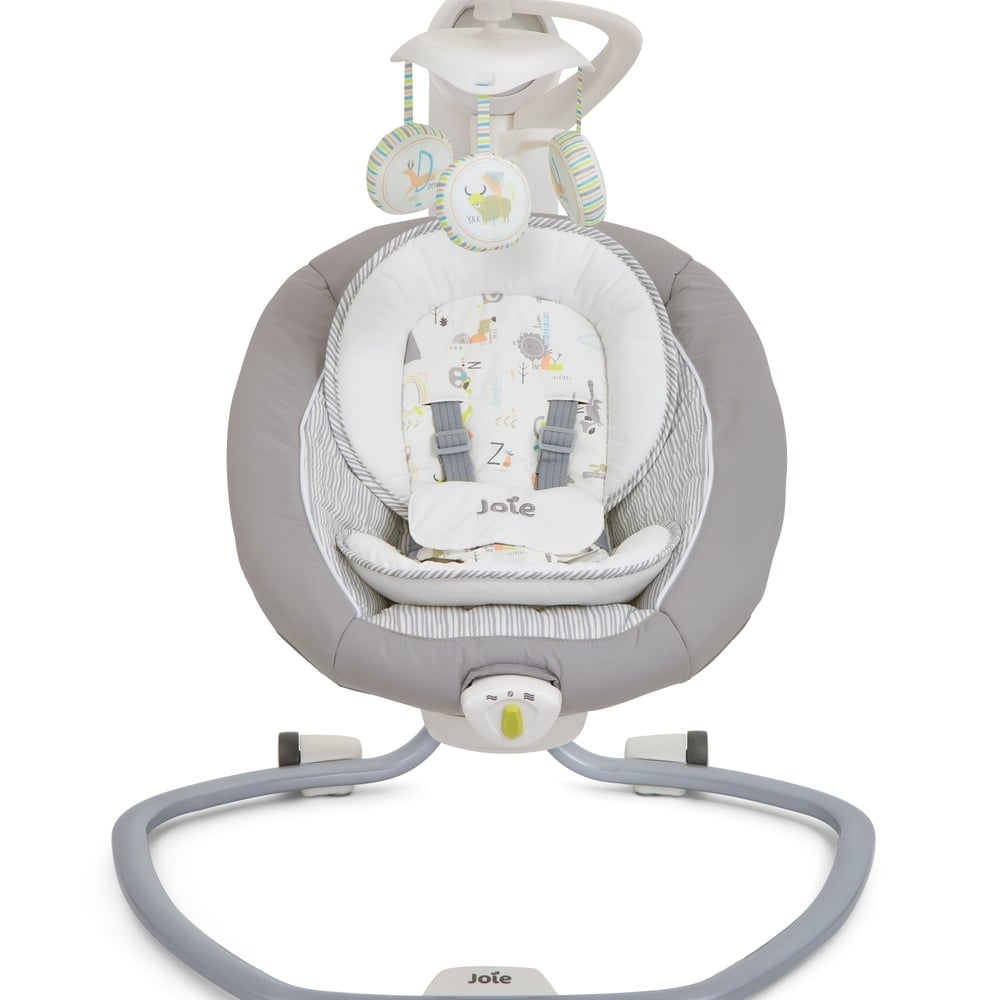 

Joie alphabet serina swivel baby swing multicolor