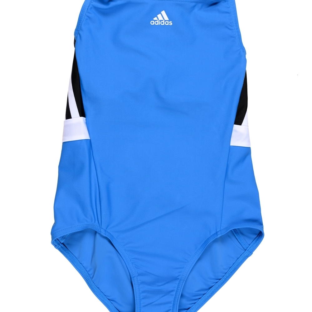 

Adidas Girls Colorblock 3S Swimsuit -Blue