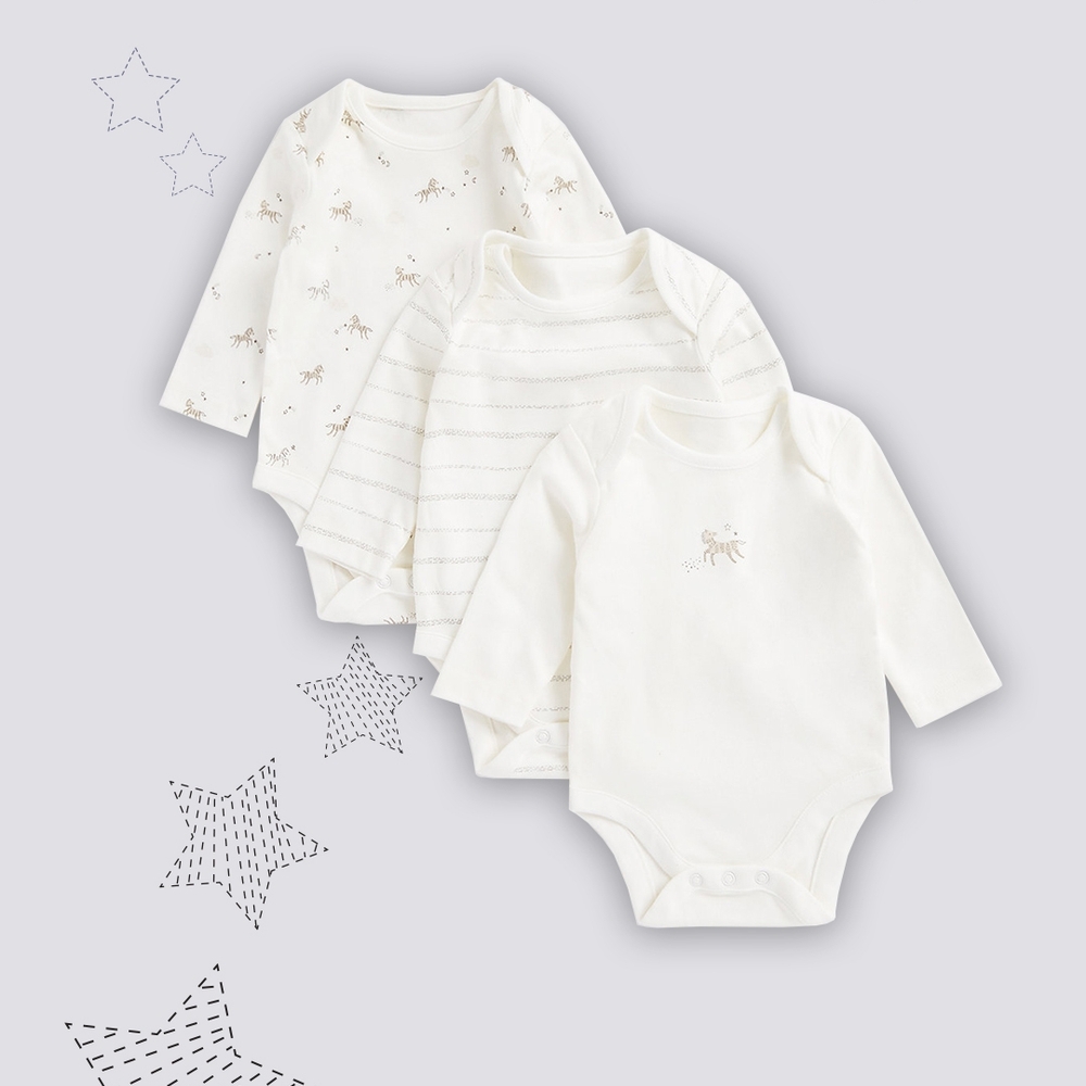 

Unisex Full-sleeves Bodysuits -Multicolor