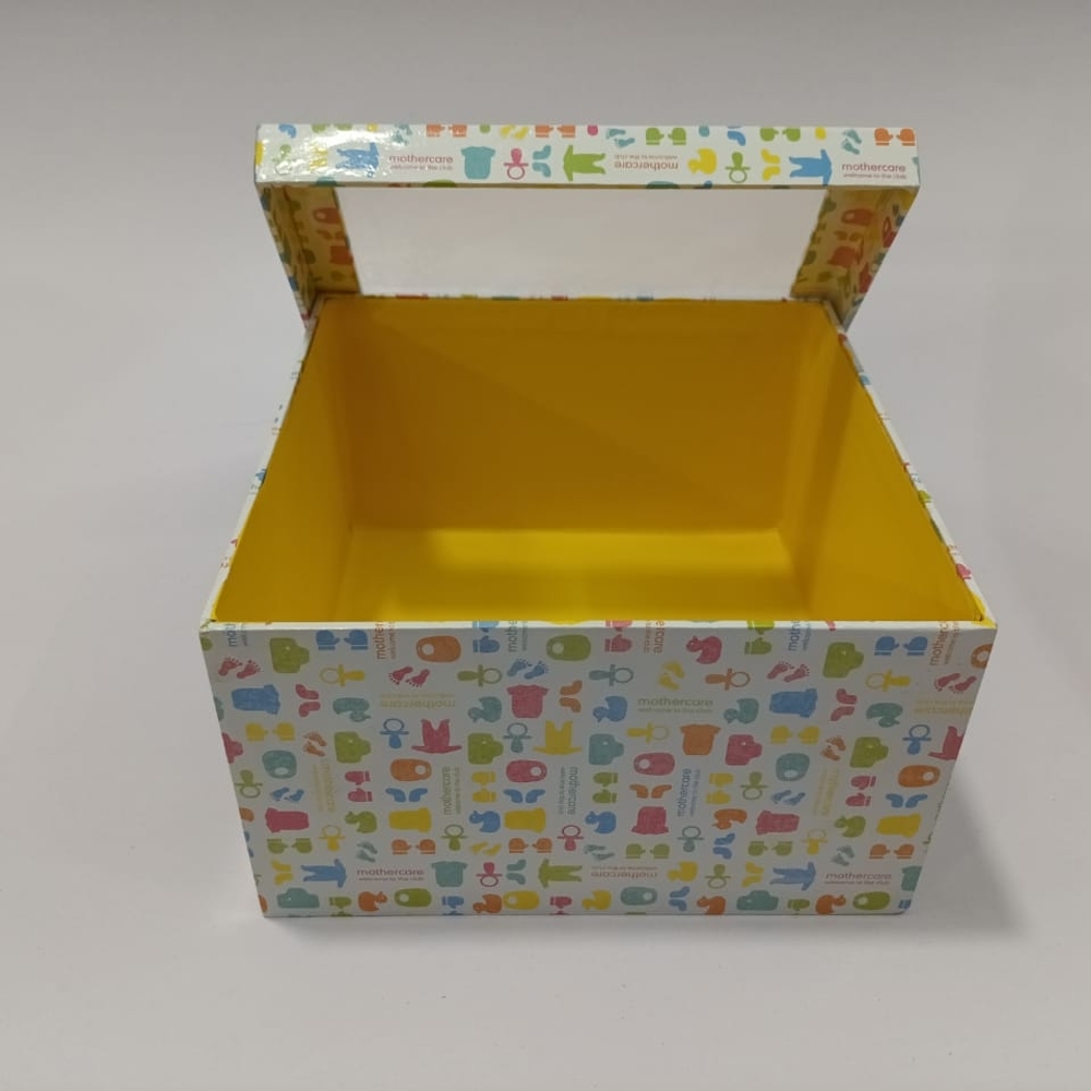 

Mothercare printed gift box white