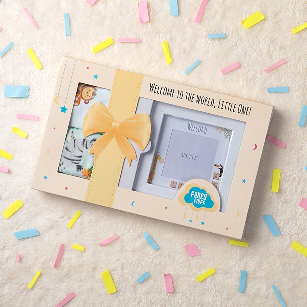

Fancy fluff animal gift box multicolor