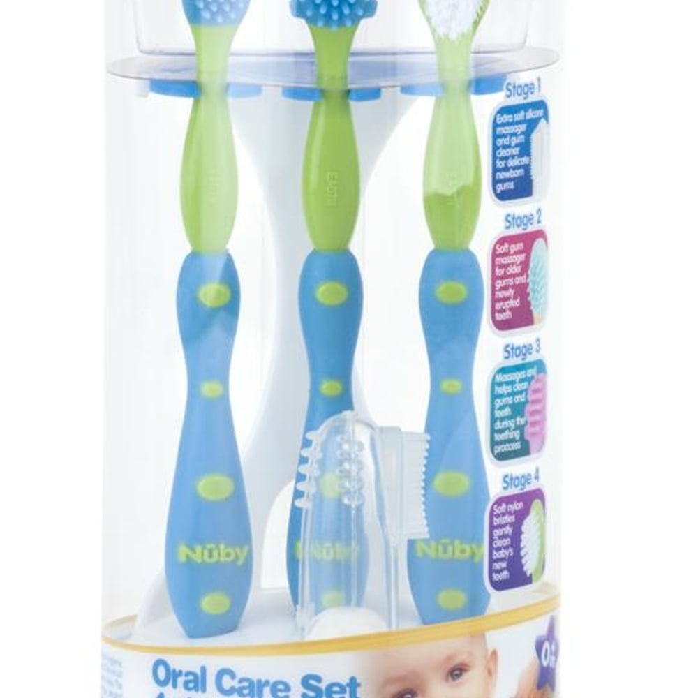 

Nuby Oral Care Set Blue