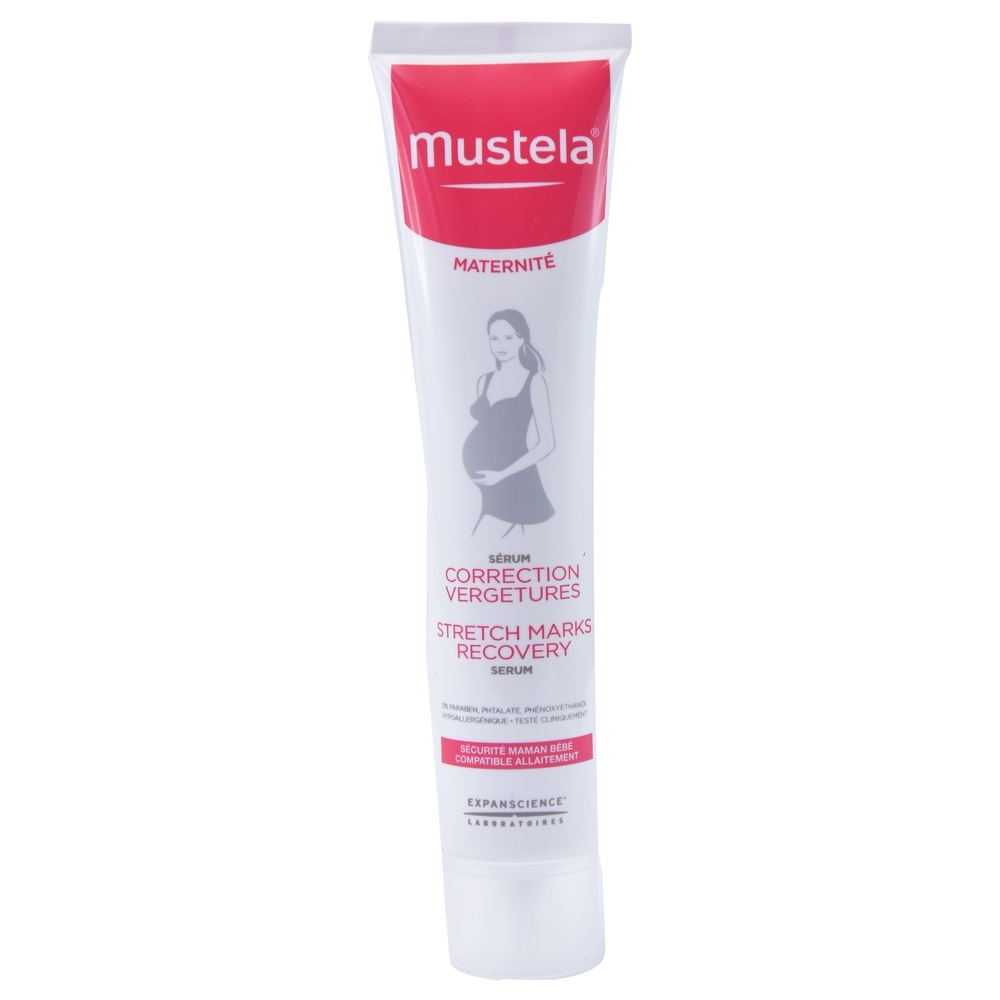 

Mustela stretch marks recovery serum white 75g