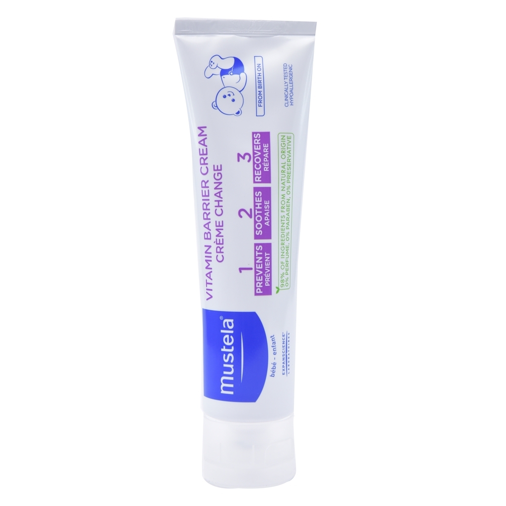 

Mustela vitamin barrier cream white 100ml