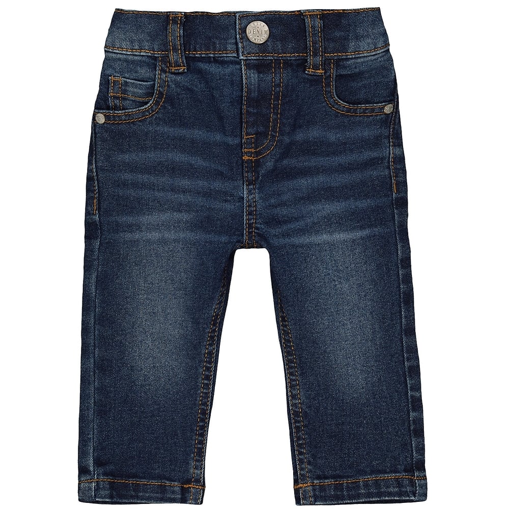 

Boys Jeans Adjustable Waistband-Blue