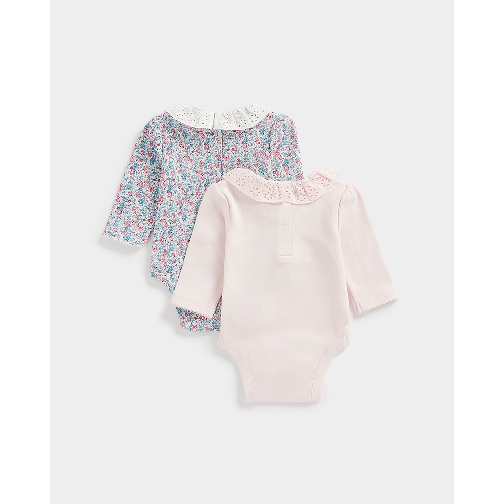 

Girls Full Sleeves Bodysuit -Pack of 2-Multicolor