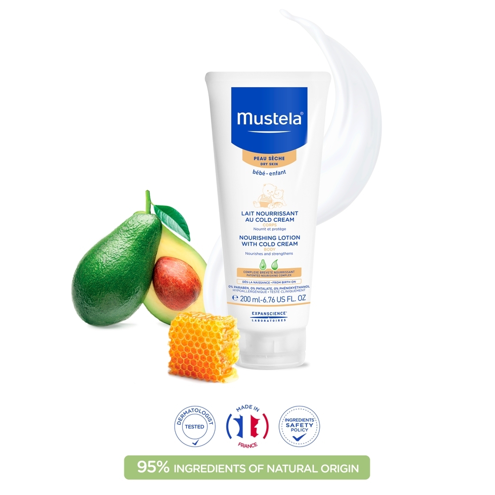 

Mustela nourishing lotion white 200ml