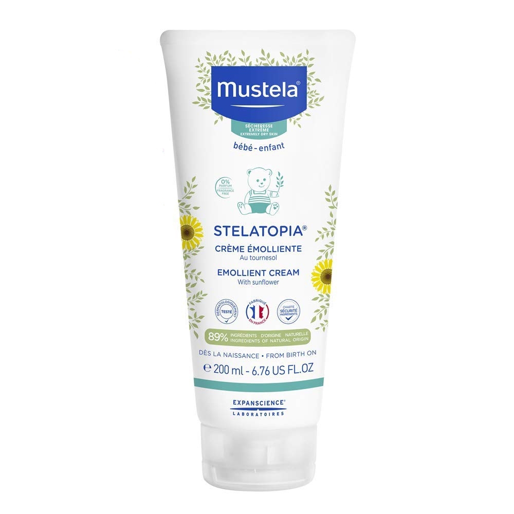 

Mustela emollient cream white 200ml