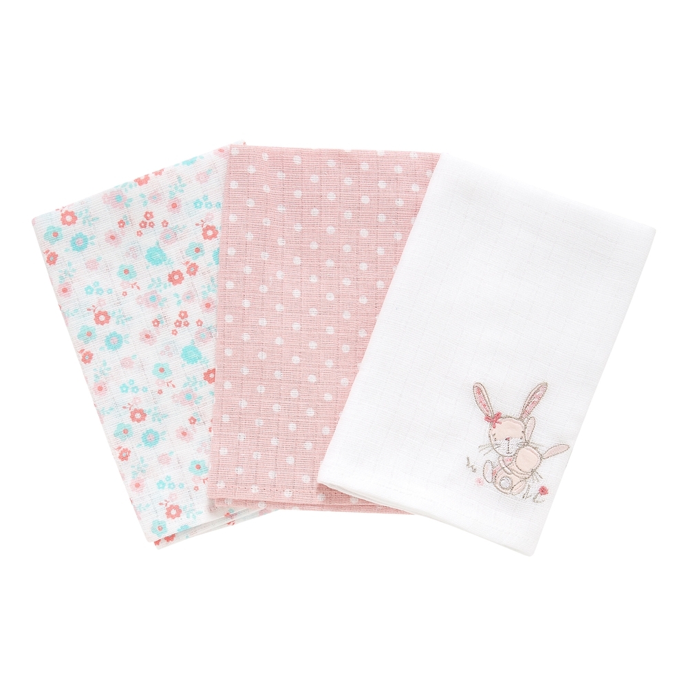 

Mothercare natural explorer muslins multicolor pack of 3