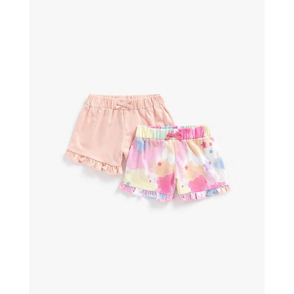 

Girls Shorts -Pack of 2-Multicolor