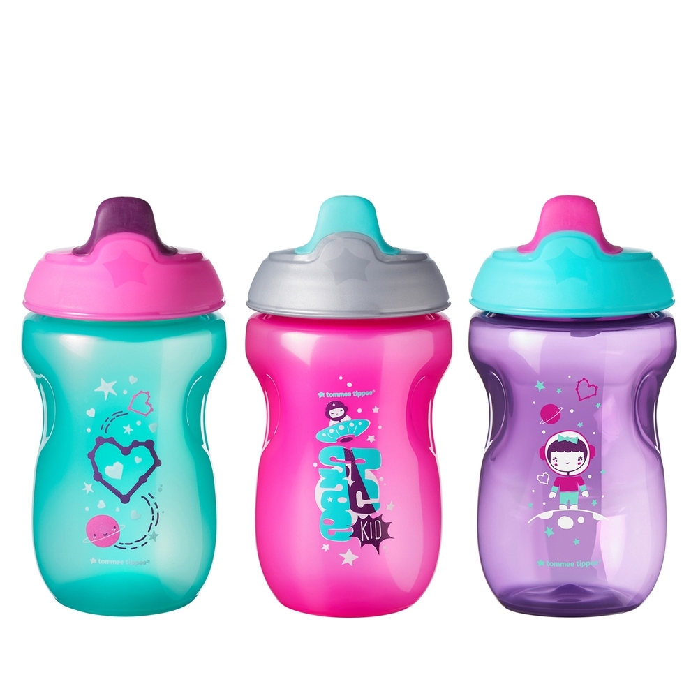 

Tommee tippee non-spill toddler sippee cup multicolor 300ml pack of 3