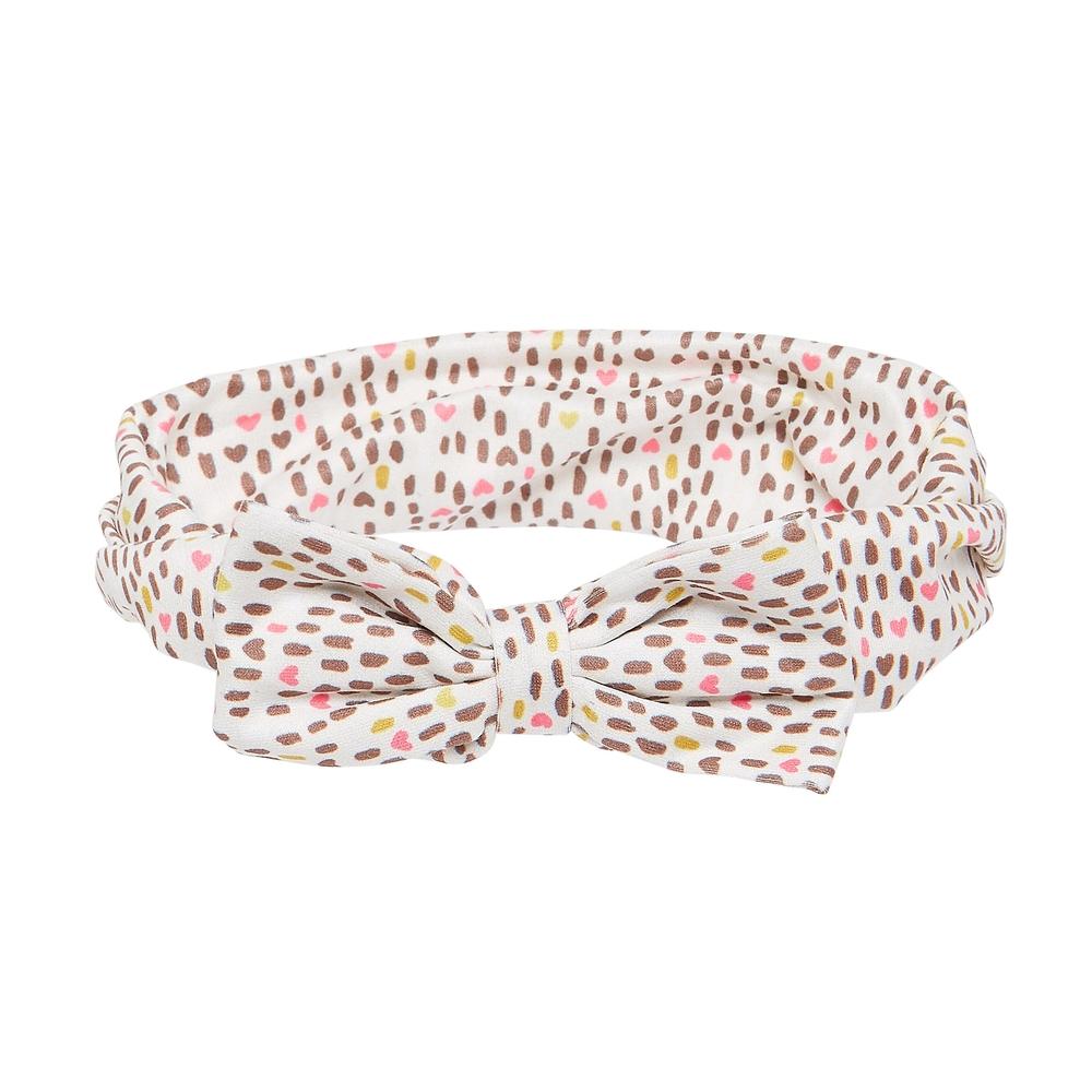 

Girls Leopard Bow Headband
