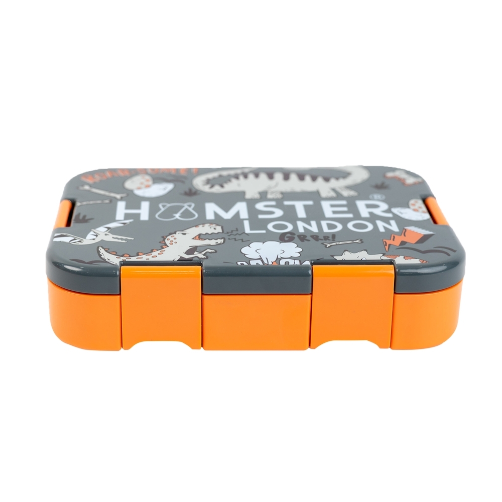 

Hamster London Happy Dinosaur Bento Box Multicolor