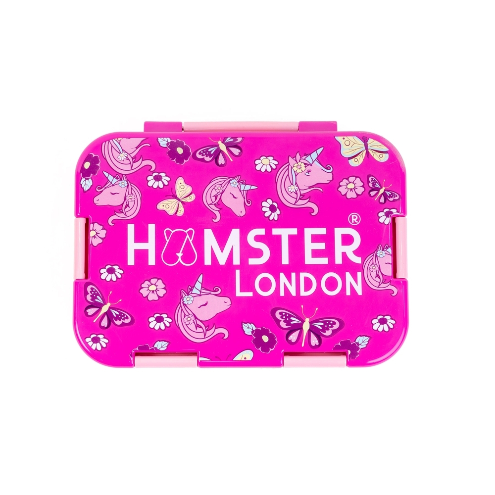 

Hamster London Happy Bento Box Unicorn&amp Butterfly Multicolor