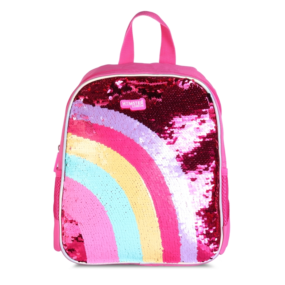 

Hamster London Rainbow Sequance Backpack Multicolor