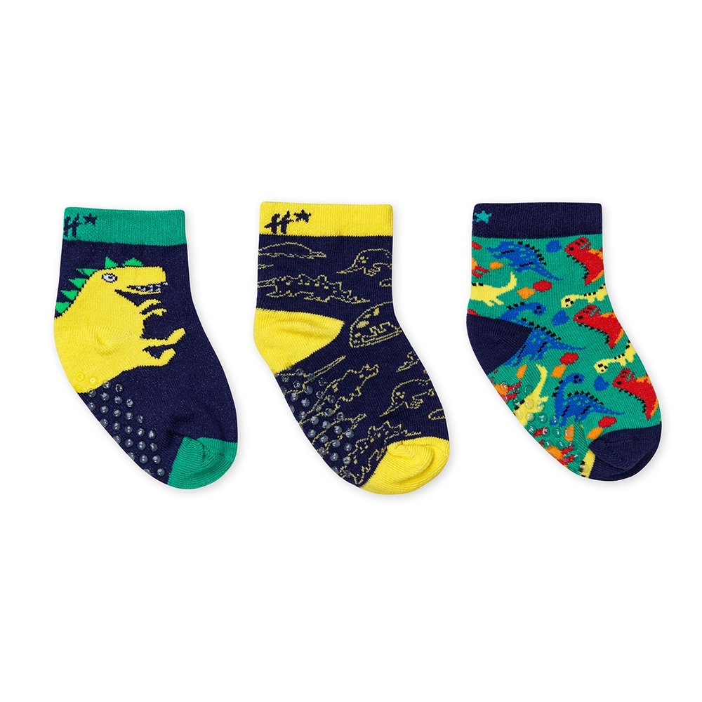 

H by Hamleys Boys socks pack of 3- multicolour