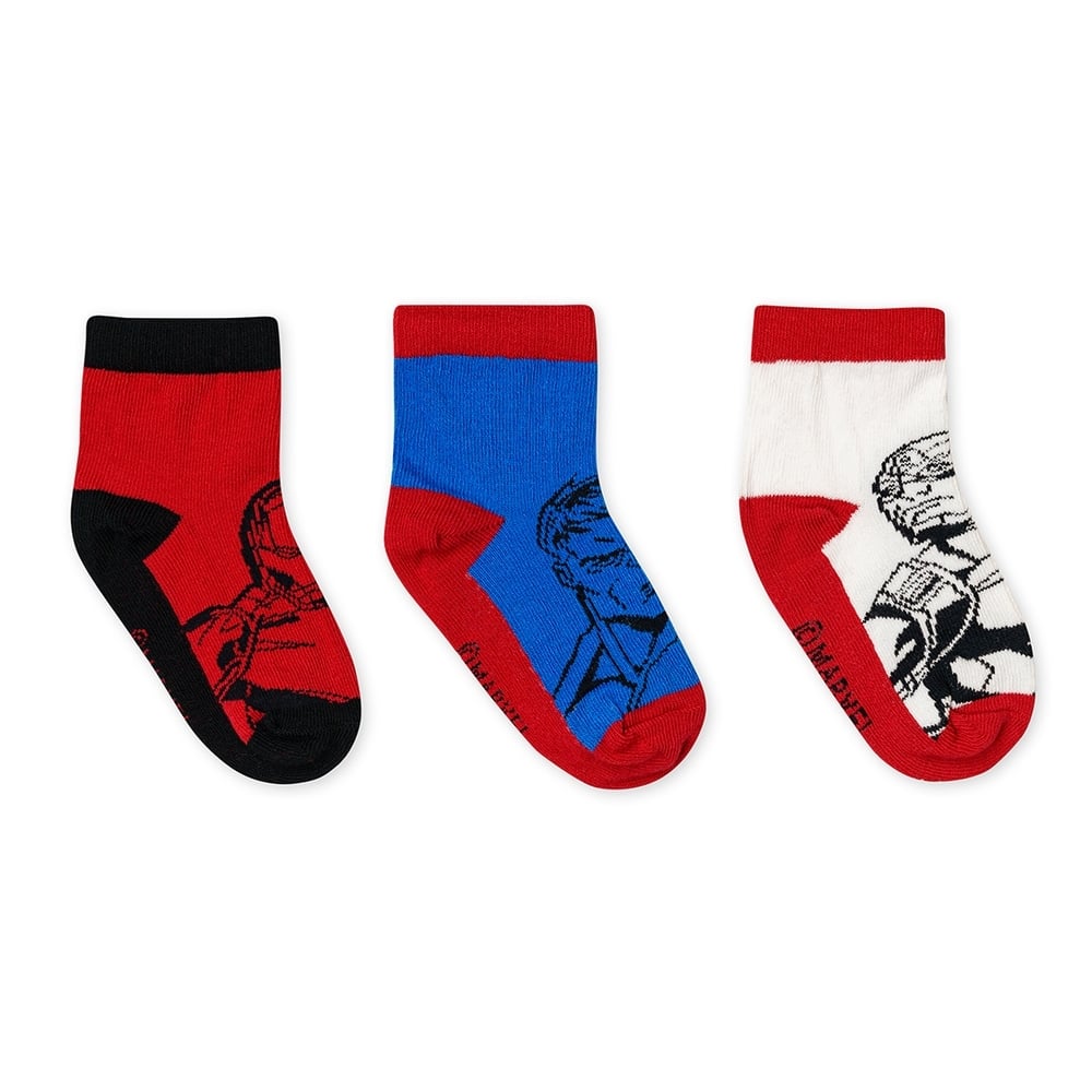 

H by Hamleys Boys character socks pack of 3- multicolour