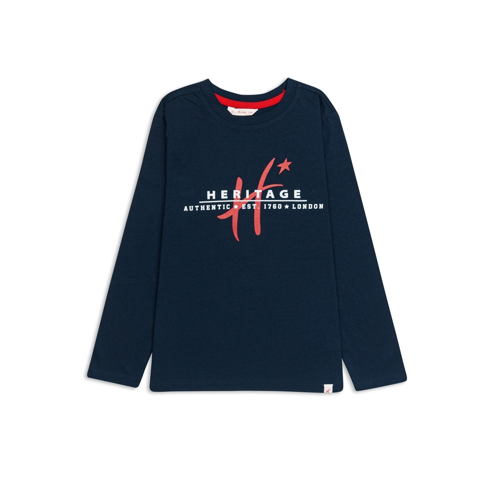 

Boys Full Sleeves Tees -Pack of 1-Blue