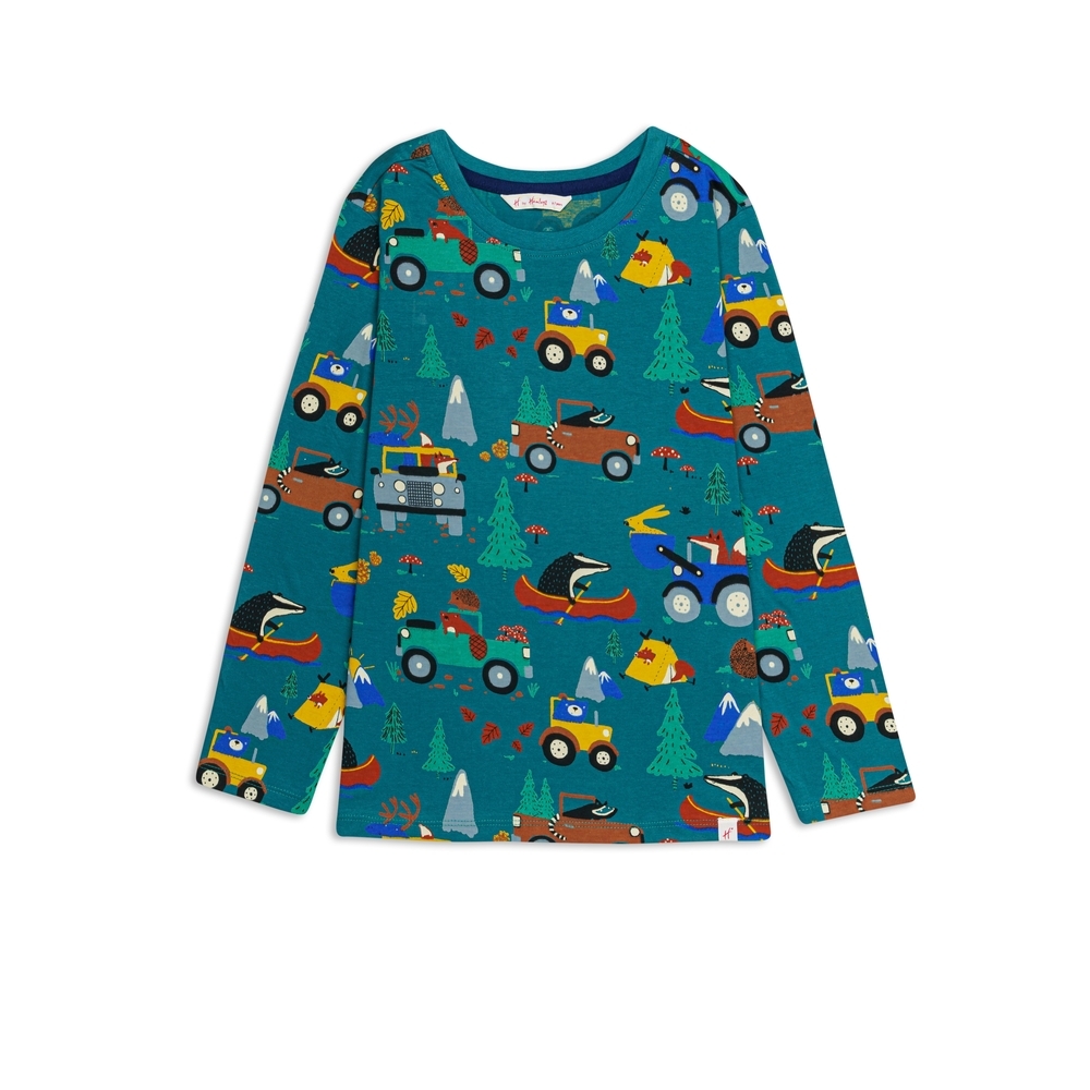 

Boys Full Sleeves Tees -Pack of 1-Green