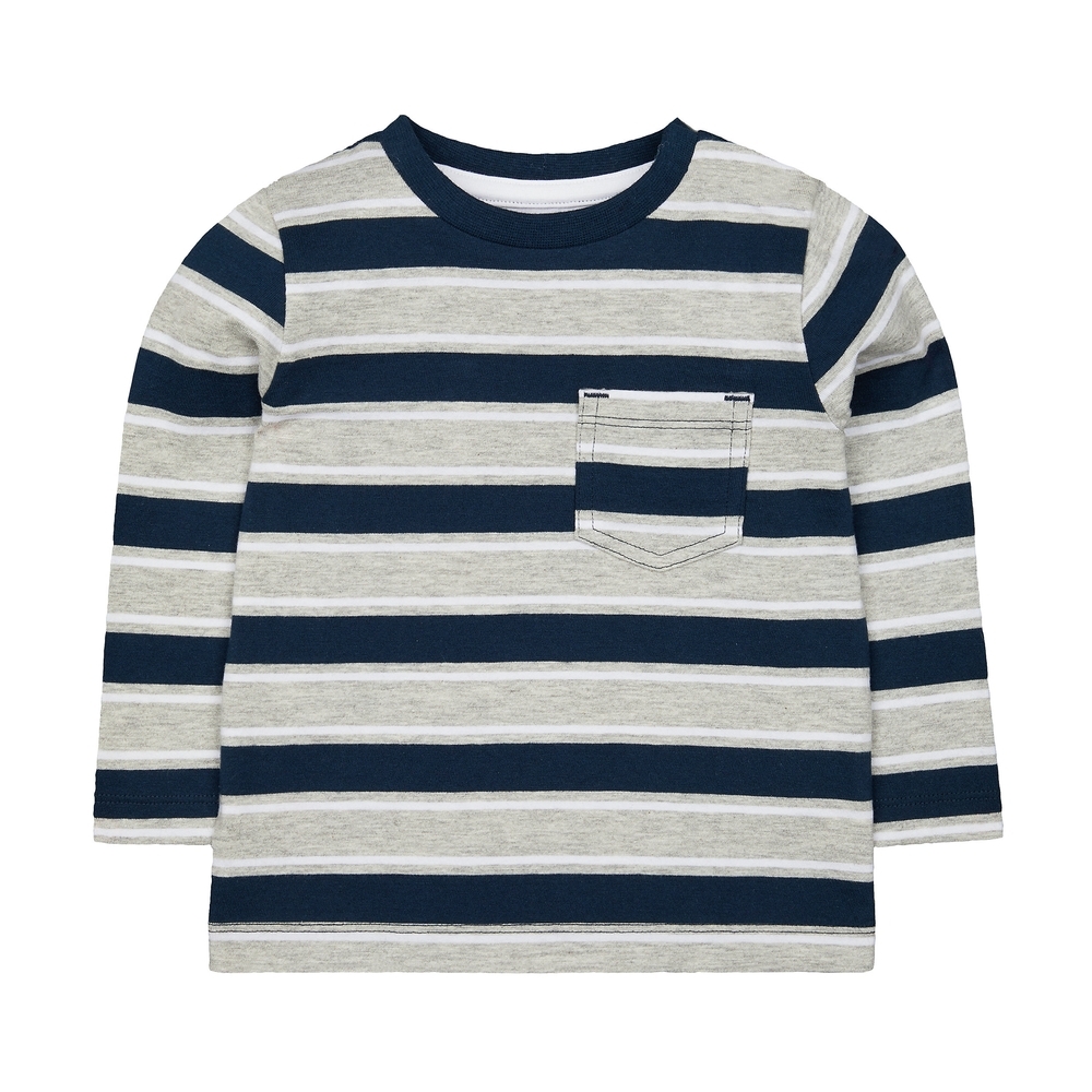 

Boys Full Sleeves T-Shirt Striped - Multicolor