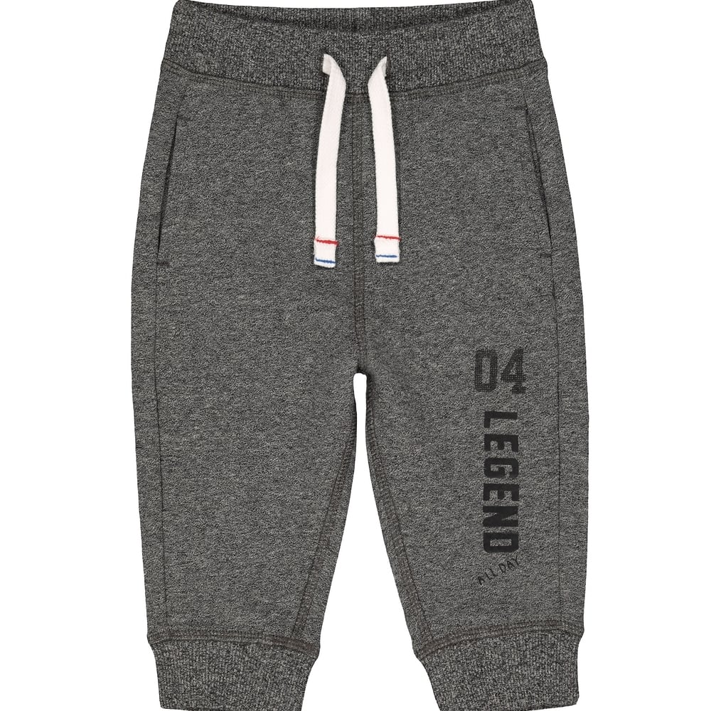 

Boys Joggers Text Print - Grey