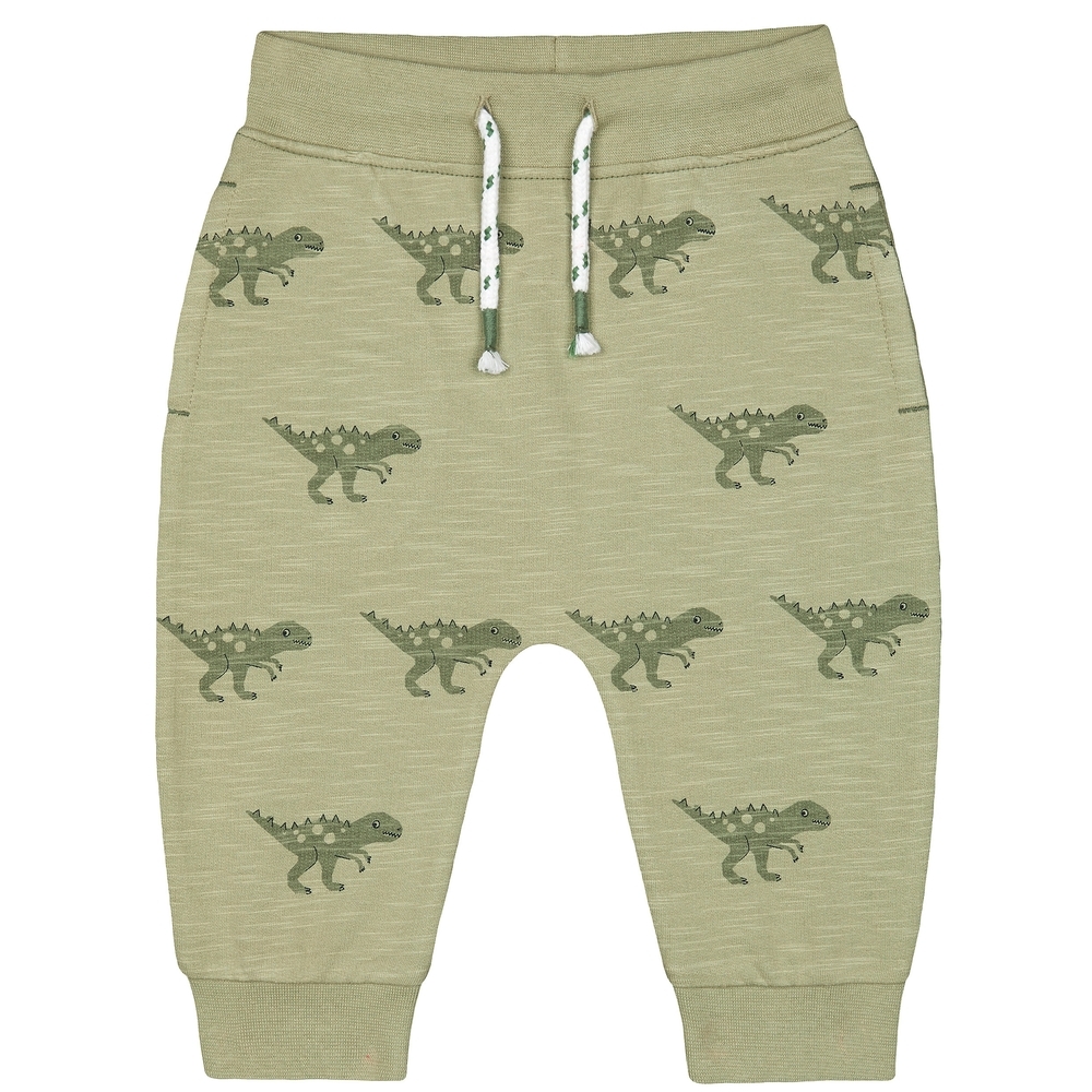 

Boys Joggers Dino Print - Green